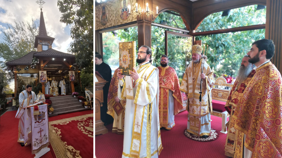 Legătura Sf. Dimitrie cu Dumnezeu ne întărește în credința pe care o mărturisim, a spus PS Emilian la Paraclisul Catedralei Naționale