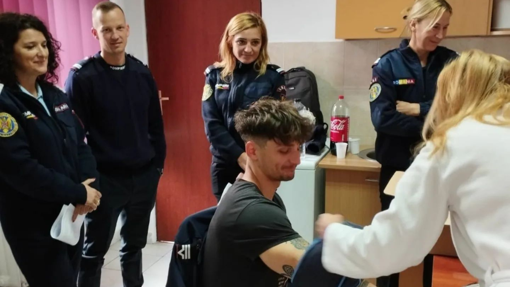 Pompierii arădeni au donat sânge: „Pentru noi viața are prioritate!”