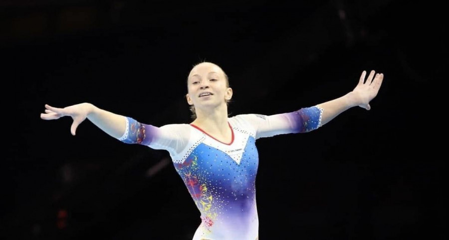 Ana Maria Bărbosu, pe locul 20 în finala individuală a Campionatelor Mondiale de gimnastică de la Liverpool