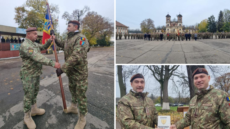 Ceremonie de predarea-primirea comenzii Batalionului 191 Infanterie „Colonel Radu Golescu” în Cetatea Aradului