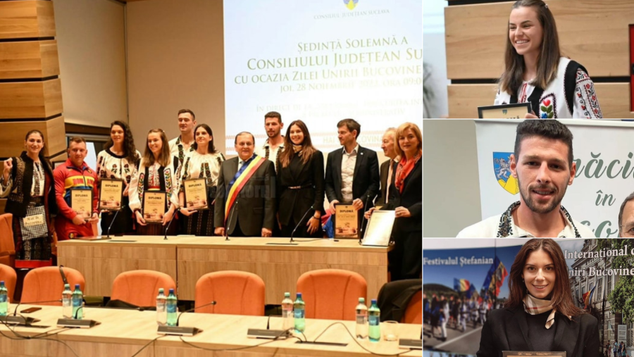 Canotori Campioni Mondiali și Europeni au primit de Ziua Bucovinei titlul de „Cetățean de Onoare al Județului Suceava”