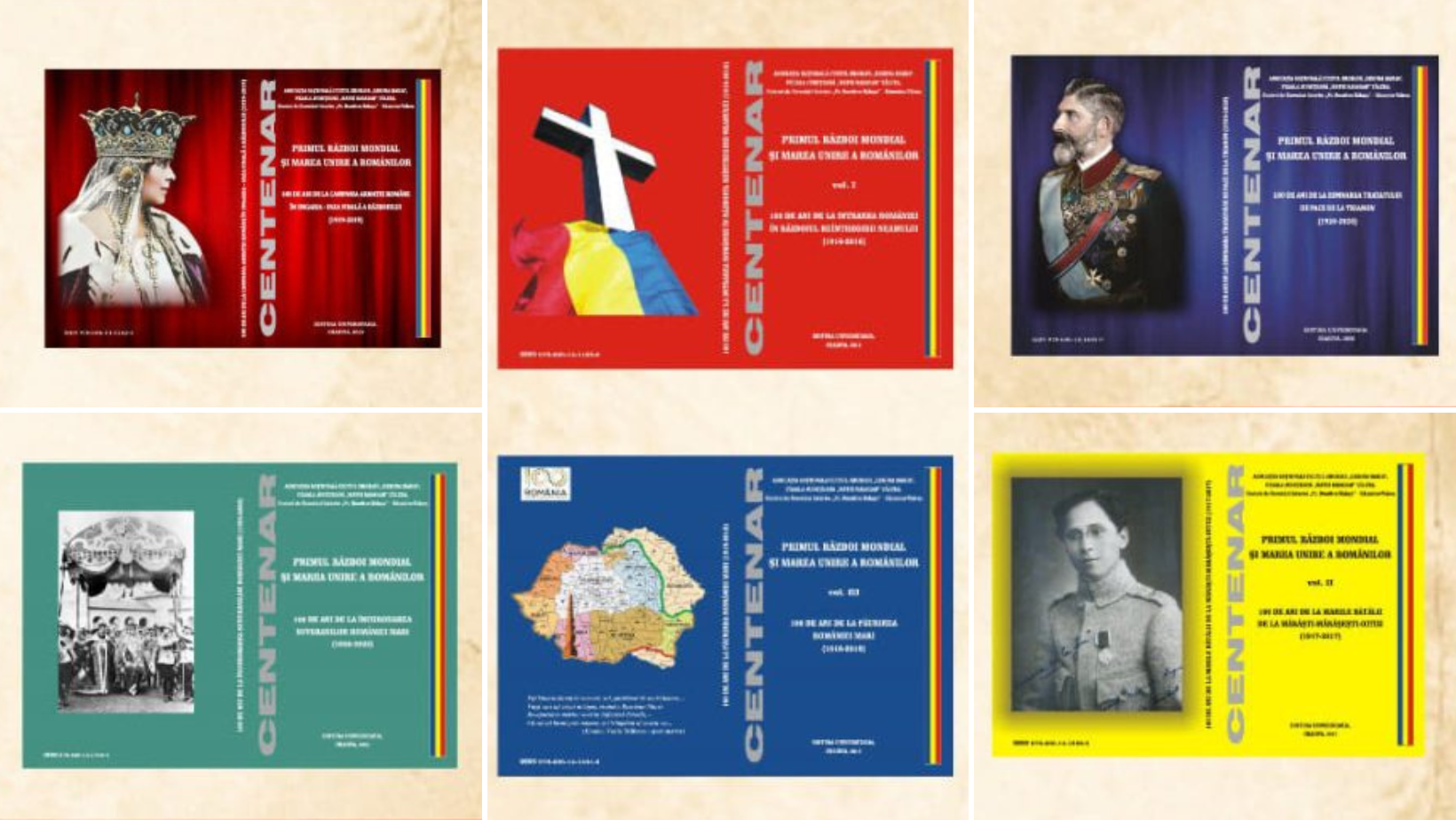 Colecţia omagială ”Primul Război Mondial şi Marea Unire a Românilor”, lansată la Gaudeamus