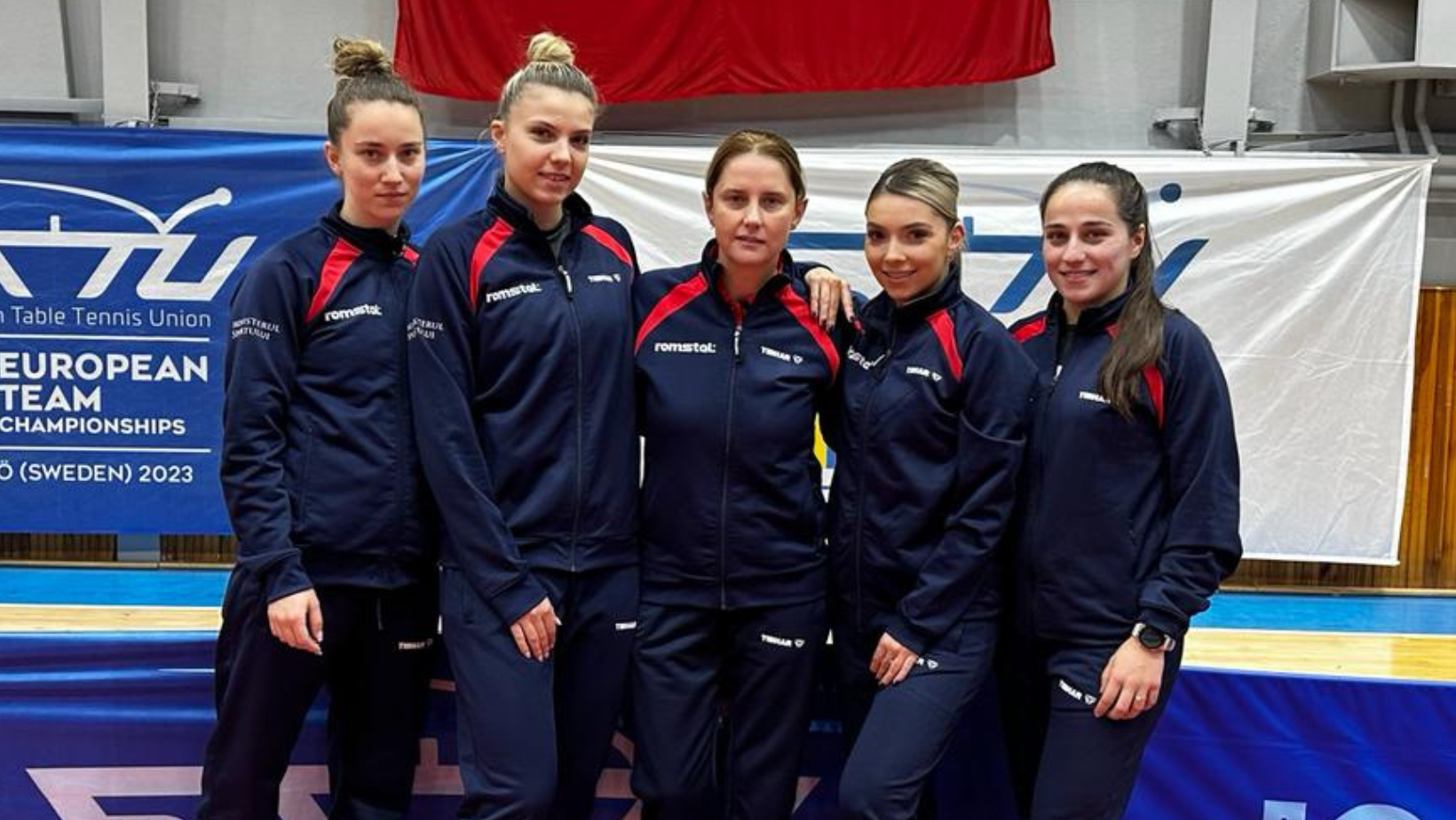 Echipa feminină de Tenis de Masă a României s-a calificat la Europenele din 2023