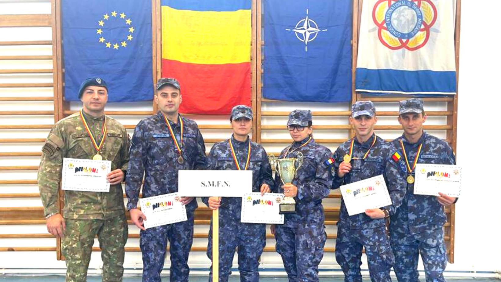 Marinarii militari au câștigat 3 medalii de aur și 1 de bronz la Campionatul militar de taekwondo