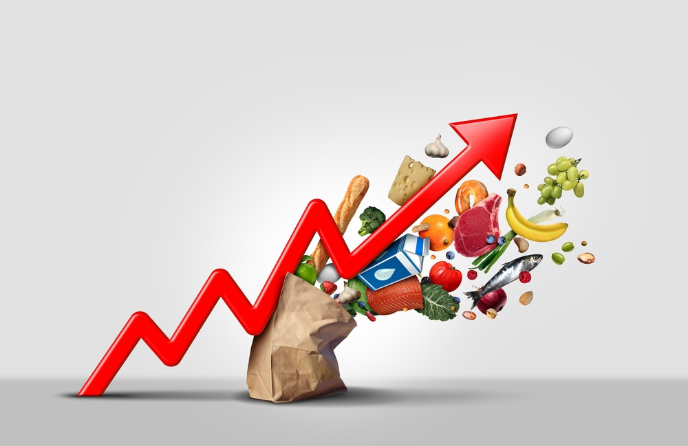 Inflația a atins o valoare record în noiembrie. Cele mai mari scumpiri sunt la zahăr, unt, ulei și cartofi
