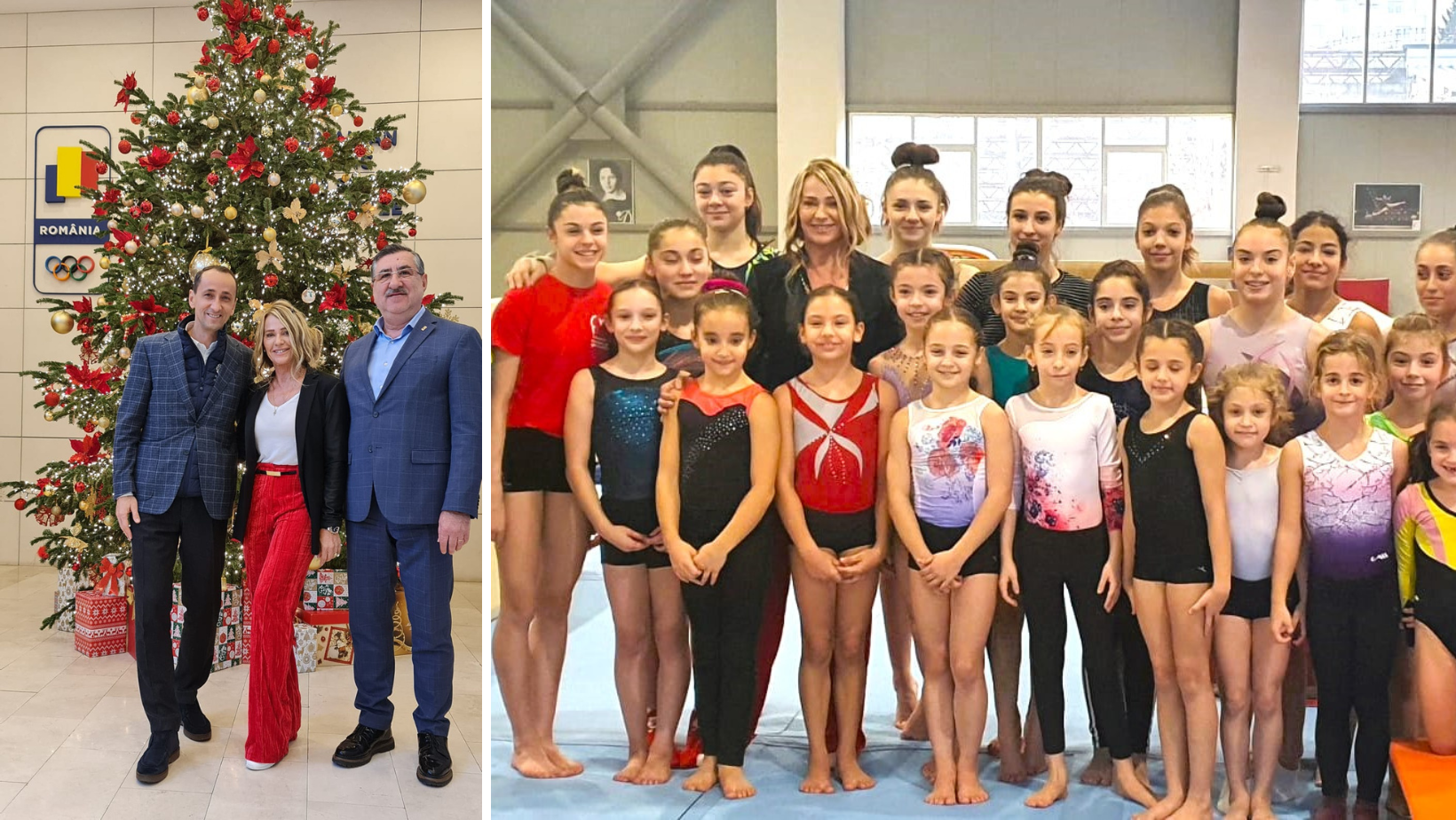 Nadia Comăneci, vizită surpriză la Casa Olimpică din București
