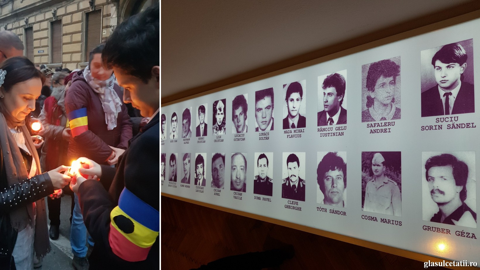 Eroii arădeni morți în Revoluția din Decembrie 1989, omagiați timp de trei zile