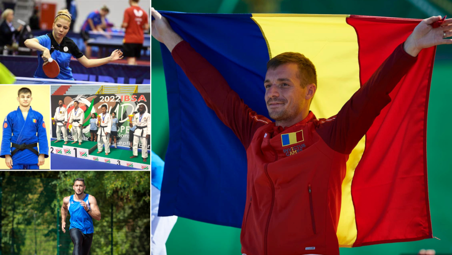 Alexandru, Eugen, Ioana și Octavian, nominalizați în cadrul Galei Sportului - secțiunea sport paralimpic