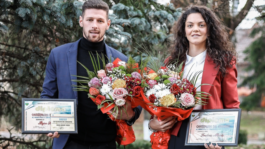 Campionii mondiali Sergiu Bejan și Maria Tivodariu, Cetățeni de Onoare ai Municipiului Câmpulung Moldovenesc