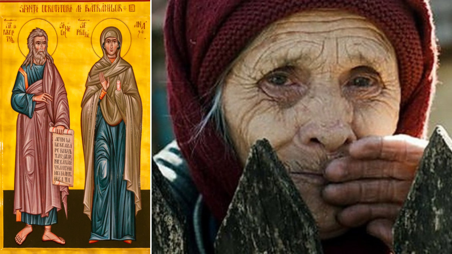 Sfinții Simeon și Ana, ocrotitorii vârstnicilor - Icoana Anului Omagial 2023 în Patriarhia Română