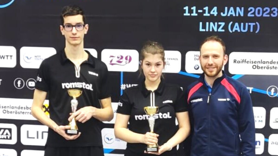 Alesia Sferlea și Horia Ursuț au câștigat singura medalie de aur a delegației tricolore la Openul Austriei