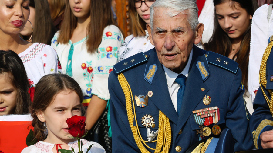 Veteranul de război Radu Theodoru împlinește astăzi 99 de ani
