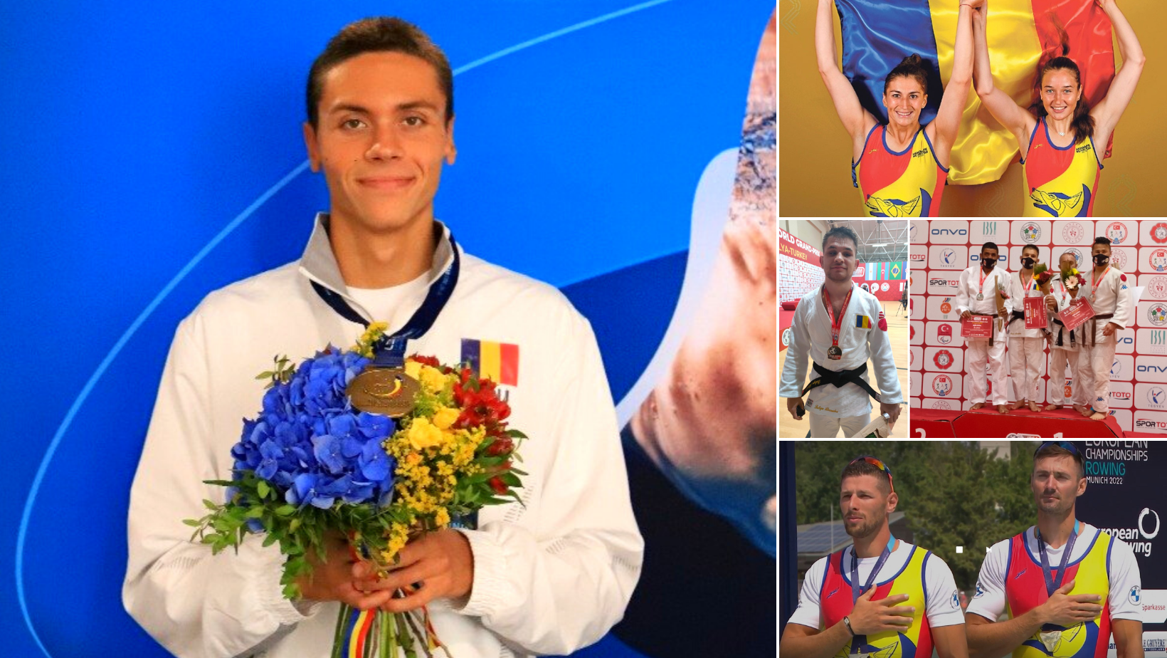Sportivii care au dus tricolorul pe cele mai înalte trepte ale podiumurilor mondiale, nominalizați la Gala Sportivul Anului