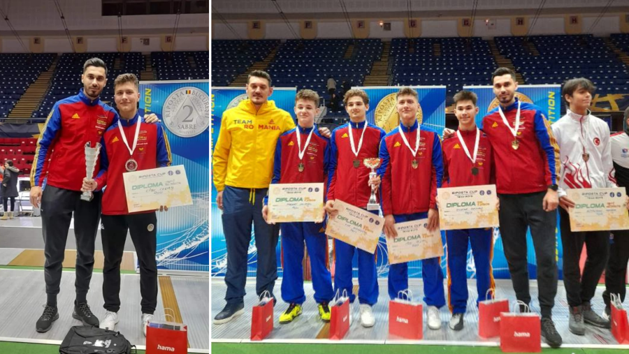 Aur și argint pentru România la Cupa Riposta 2023