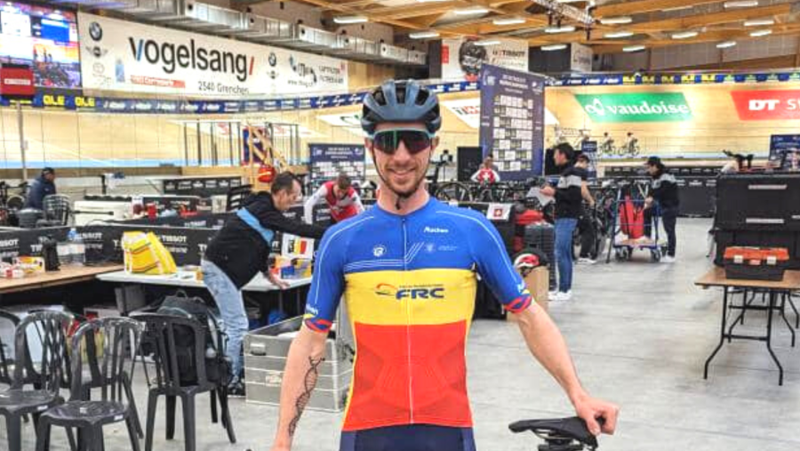 Daniel Crista este reprezentantul României la Campionatele Europene de Ciclism pe Pistă 2023