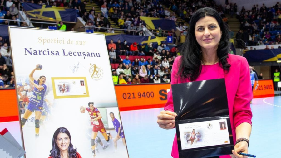 Sportivi de Aur – Romfilatelia i-a dedicat un produs filatelic special marii sportive Narcisa Lecușanu
