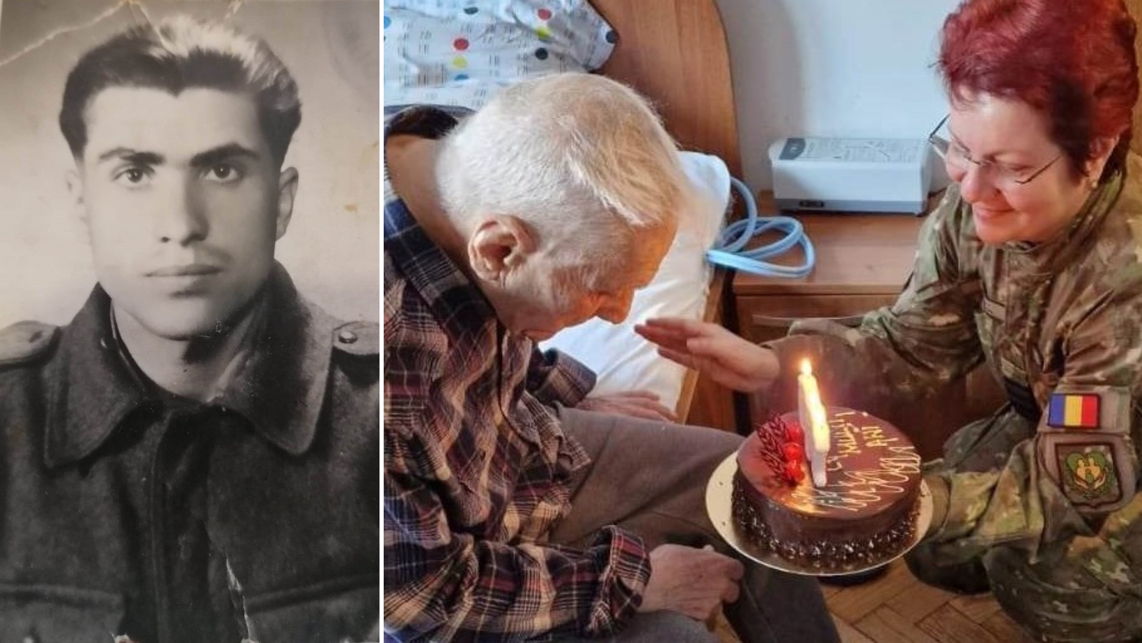 Veteranul de război Ion Dobromir a împlinit 100 de ani