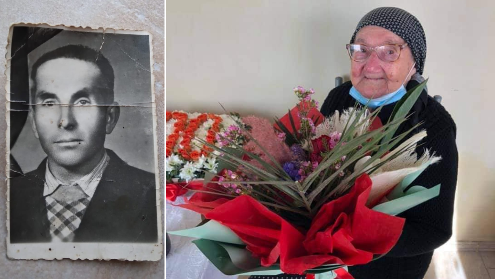 Paraschiva Marinică, văduvă de veteran de război, a împlinit 102 ani