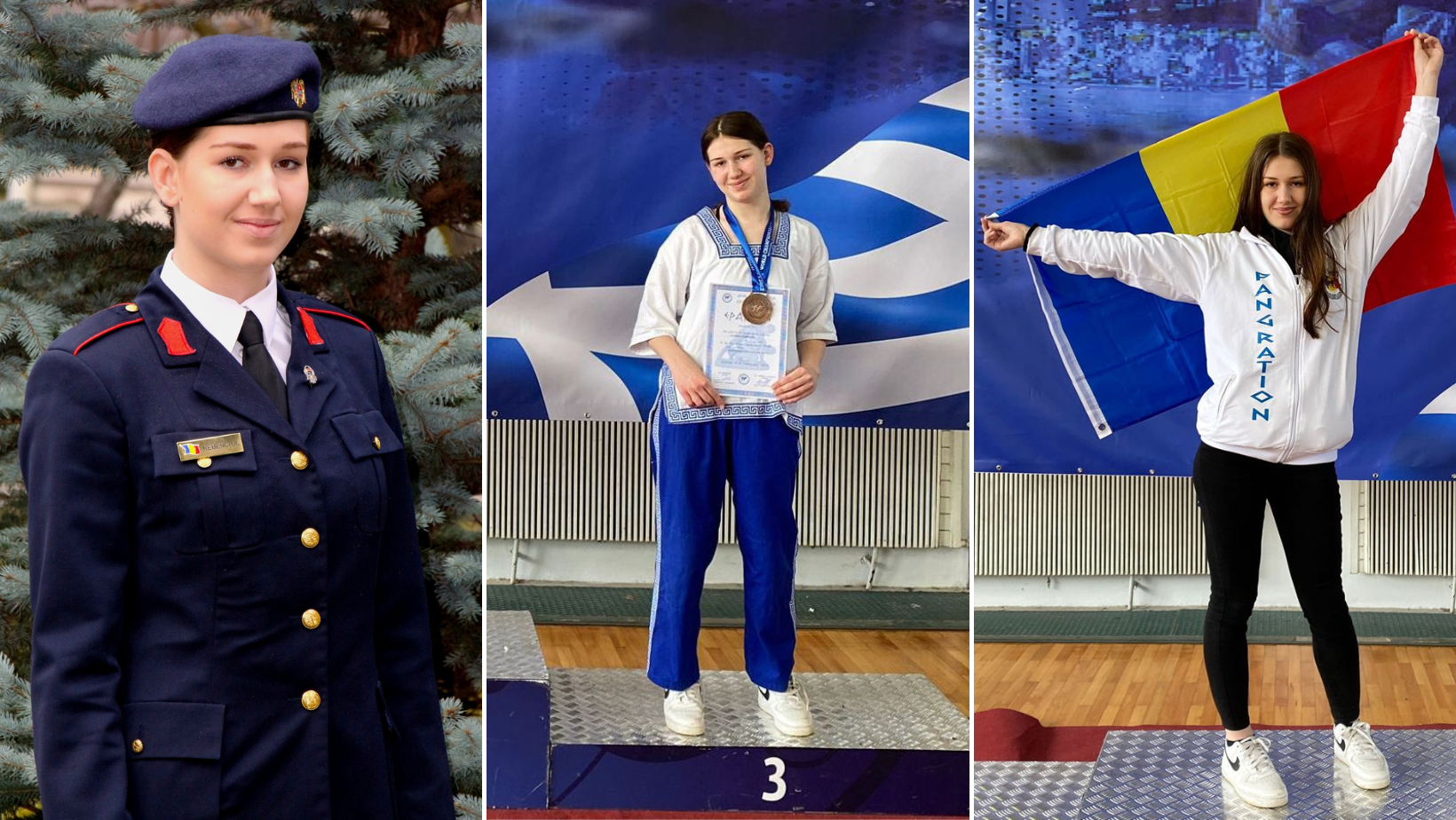 Antonia Rebenciuc, pe podium la Campionatul Mondial de Pangration Athilma din Grecia