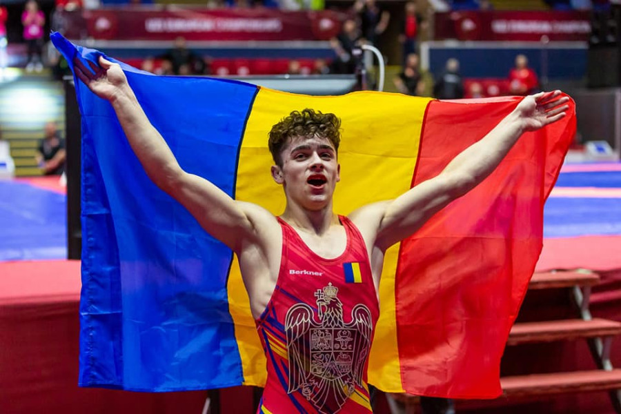 Denis Mihai este noul Campion European U23 la Lupte