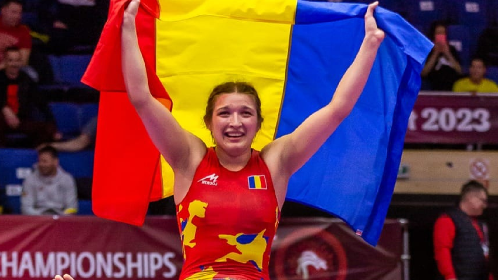 Roxana Capezan a câștigat medalia de aur la Campionatele Europene de lupte Under-23