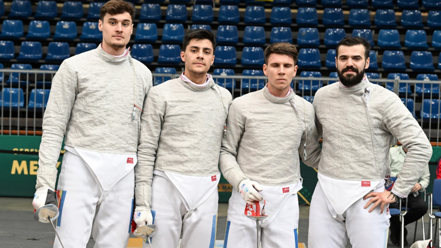 Echipa României, pe locul 4 la concursul de sabie de la Budapesta