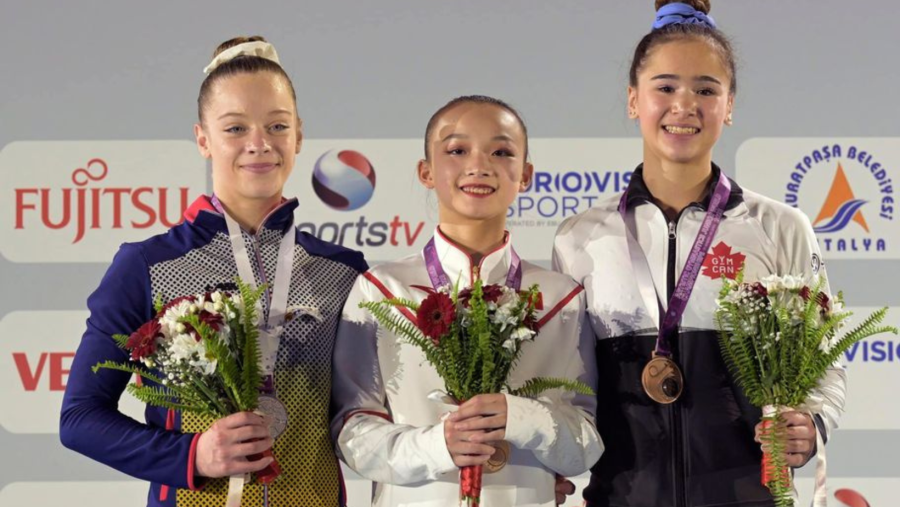 Alexia Vănoagă a câștigat medalia de argint la Campionatele Mondiale de gimnastică artistică pentru juniori din Antalya