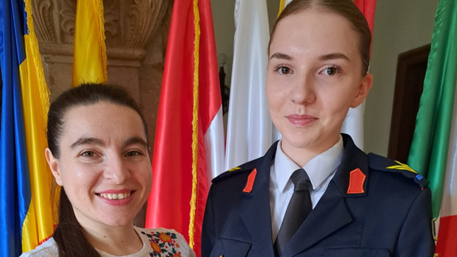 Eleva caporal Ecaterina David, în Top 3 la la concursul mondial de eseuri organizat în cadrul IFPSP