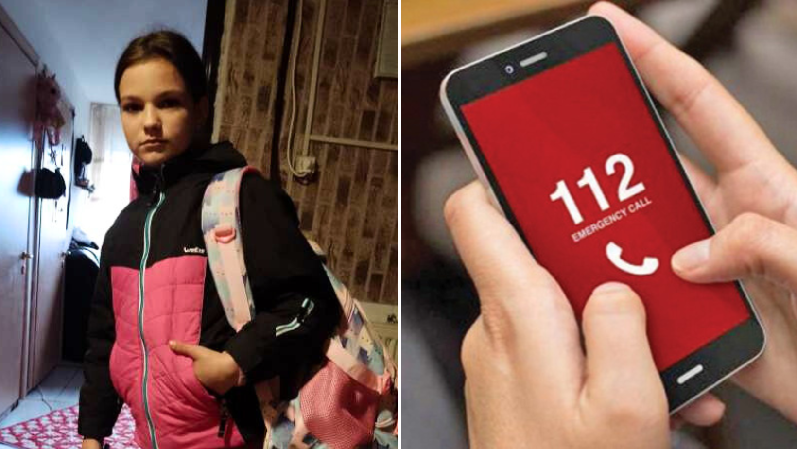 Mihaela are 12 ani, a plecat de acasă și nu s-a mai întors. Dacă o vedeți, sunați la 112!