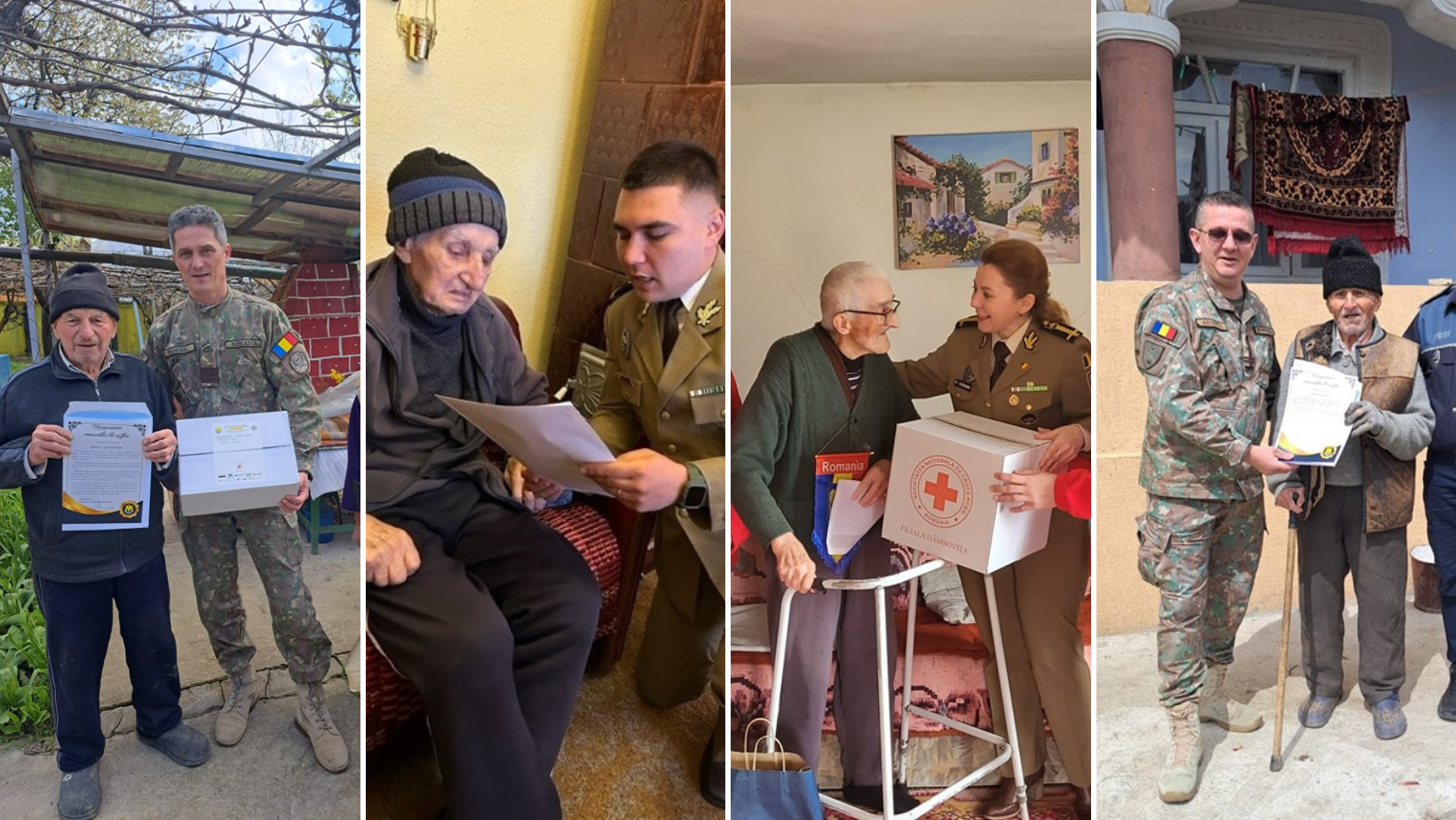 Peste o mie de veterani și văduve de război au primit colete-cadou de ziua lor