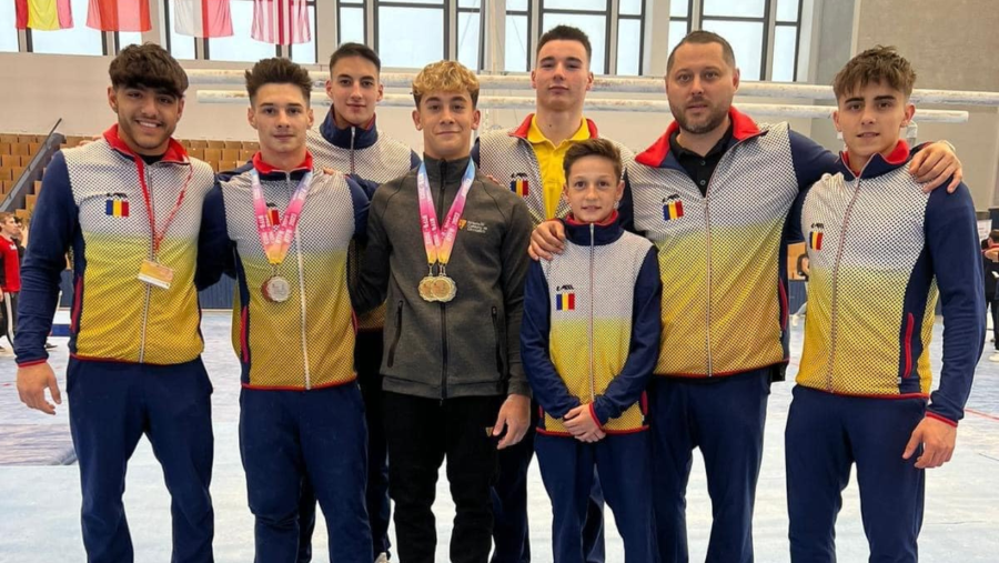 Iustin Mihai Radu a câștigat argint și bronz la concursul de gimnastică artistică de la Berlin