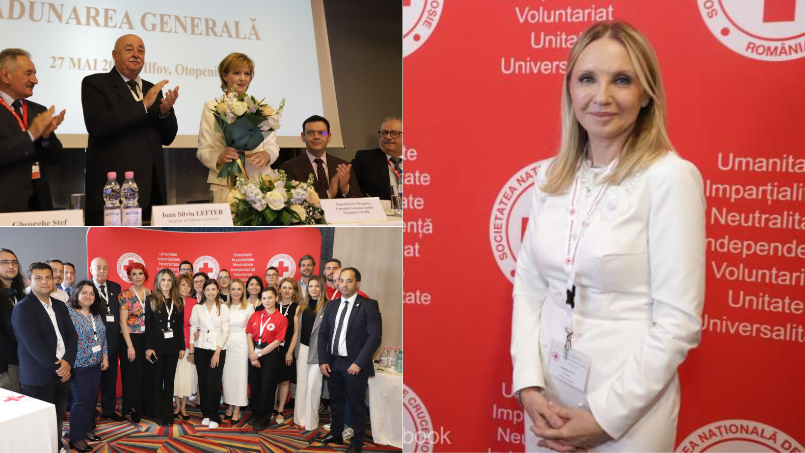 Camelia Şucu a fost aleasă în funcţia de preşedinte al Crucii Roşii Române