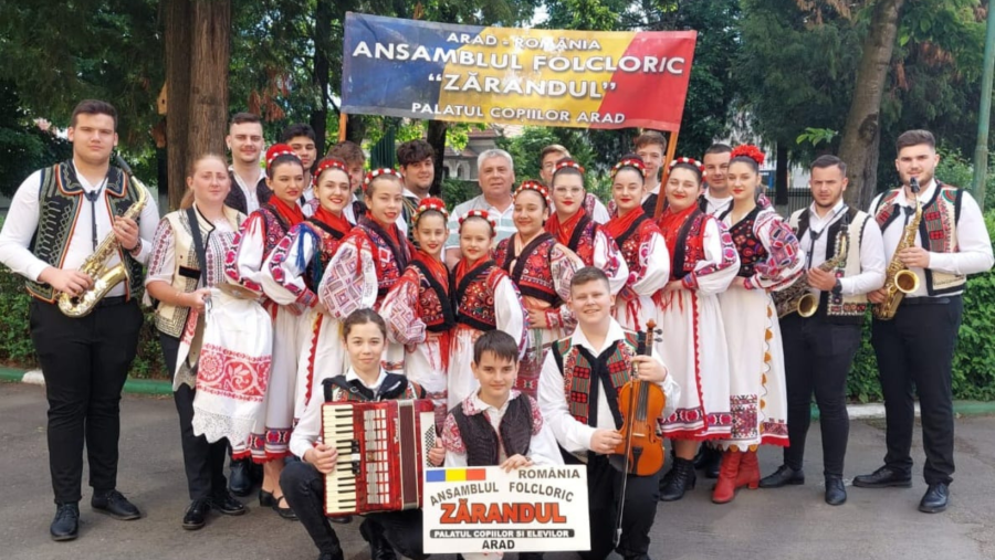 Ansamblul ”Zărandul” Arad, premiat la Festivalul Național de Folclor și Meșteșuguri Tradiționale ”Pe fir de baladă”