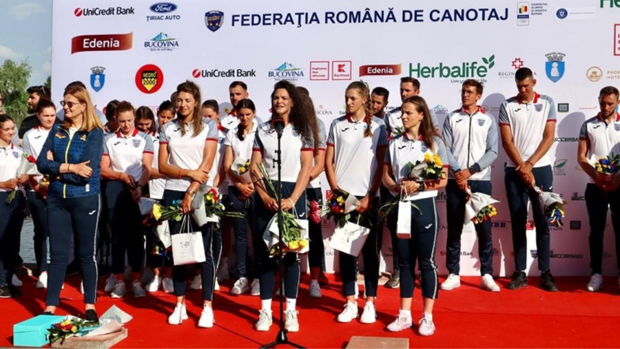 Campionii României la canotaj s-au întors acasă cu 5 medalii de aur, 1 de argint și 4 recorduri europene