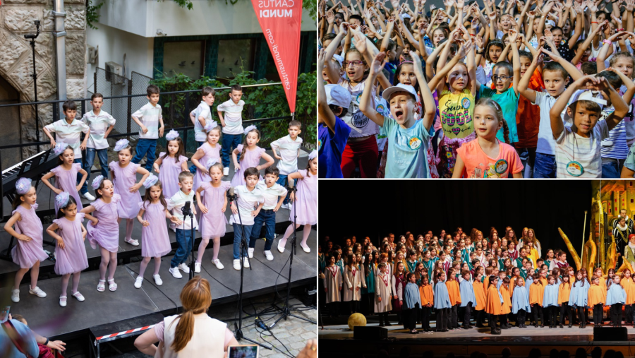 Peste 3.000 de copii vor cânta la ”Ora Copiilor by Cantus Mundi”, de 1 Iunie