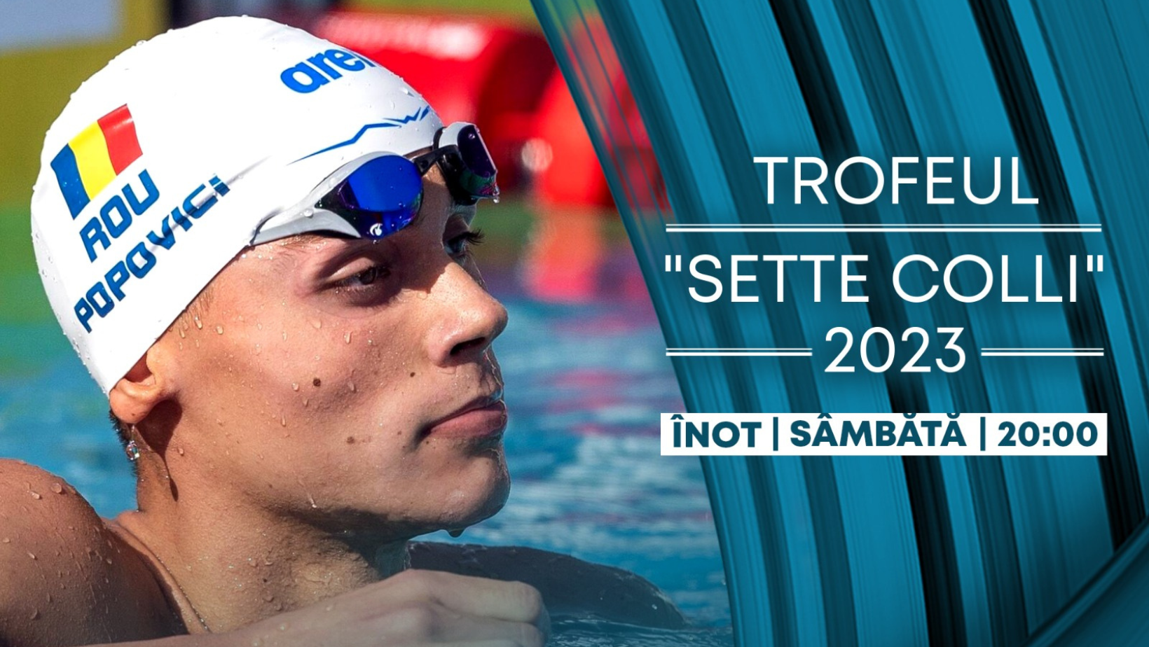 David Popovici concurează la Sette Colli Trophy de la Roma