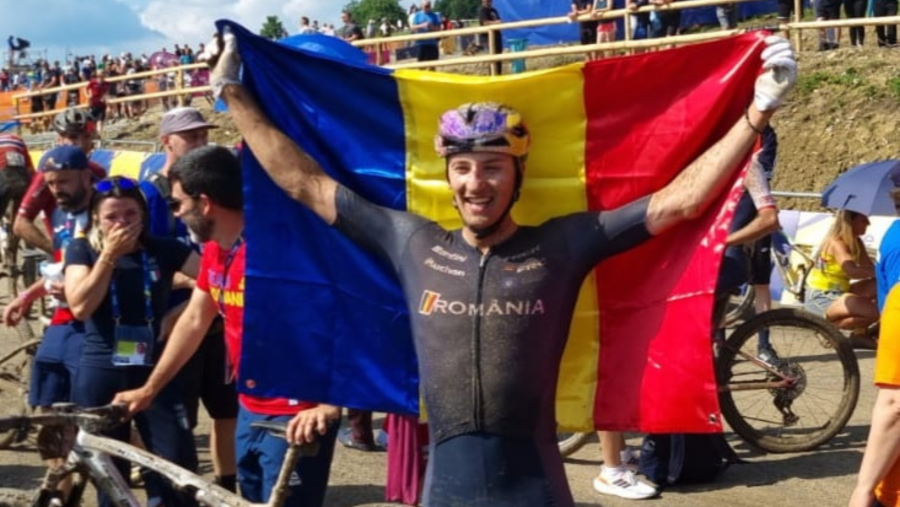 Ciclistul român Vlad Dascălu a câștigat medalia de aur la Jocurile Europene de la Cracovia