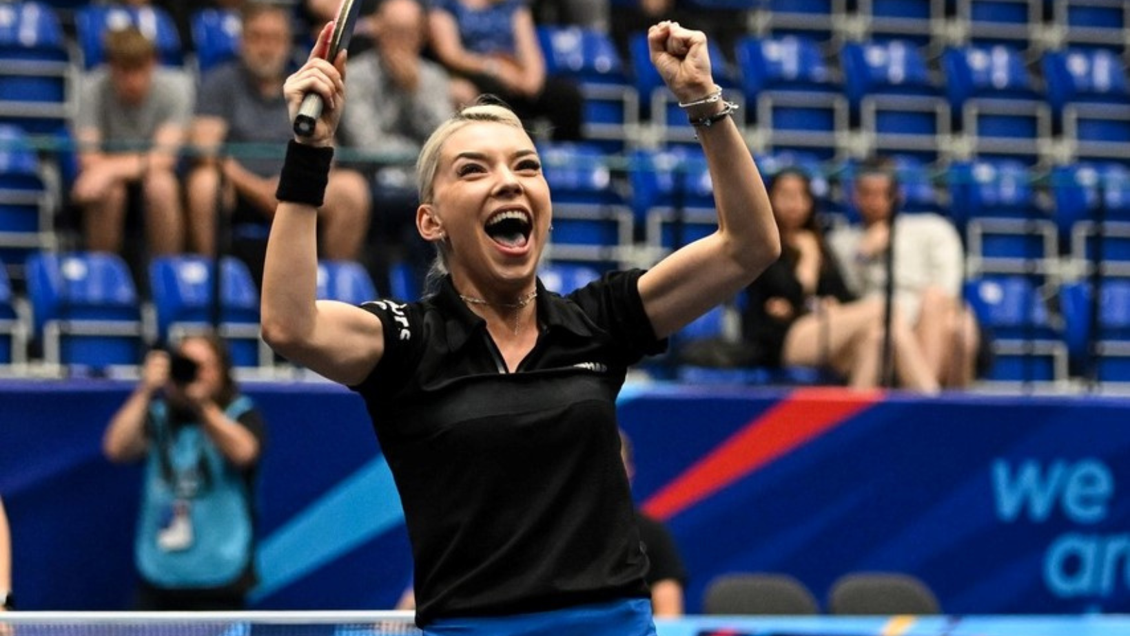 Bernadette Szocs este campioana Europei la tenis de masă, după un meci fantastic la JE Cracovia 2023
