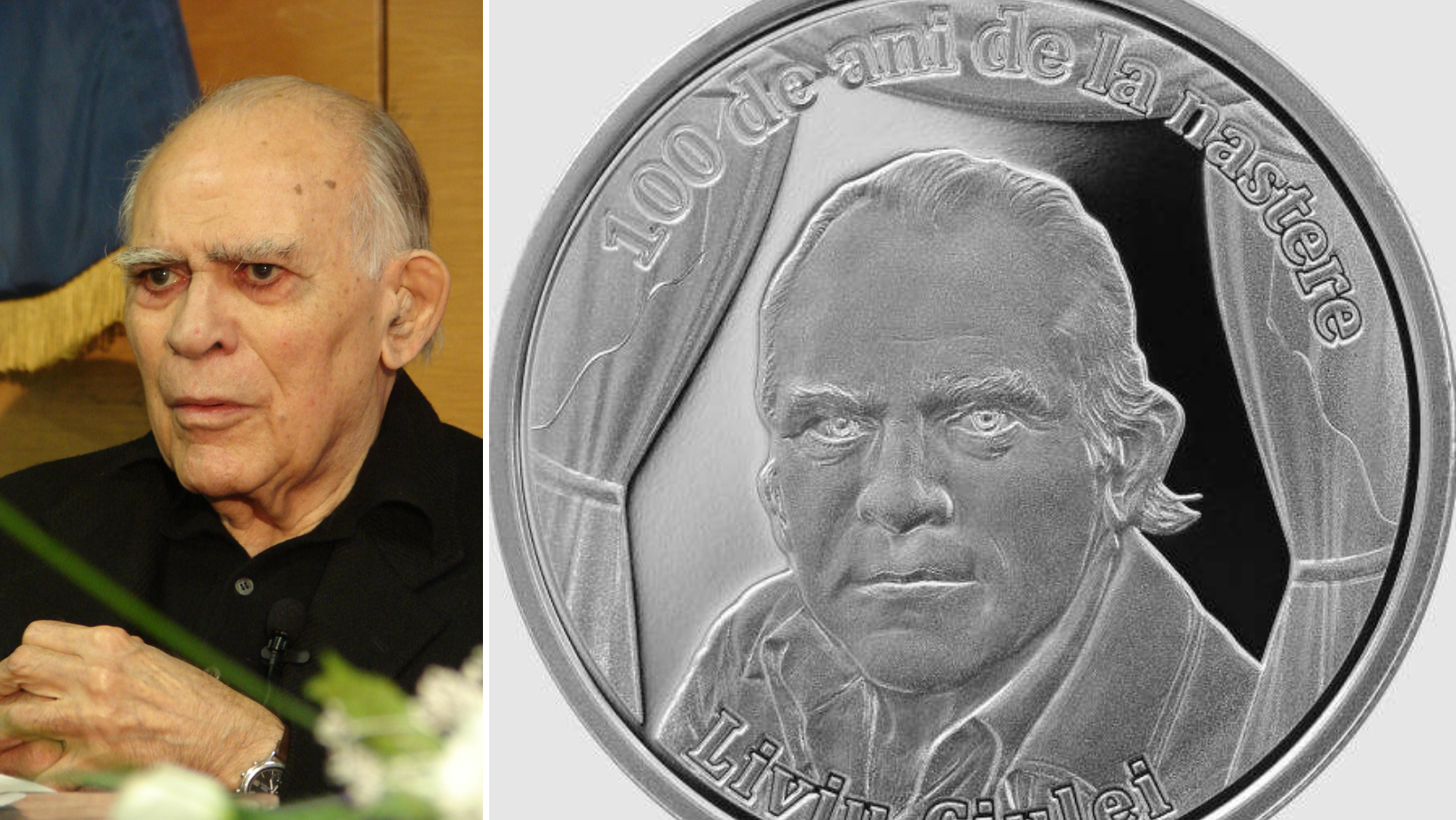 Liviu Ciulei, 100 de ani de la naștere. Banca Națională a României lansează o monedă din argint