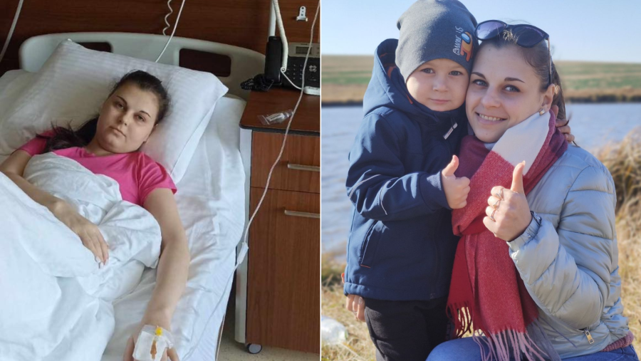 Ana, o tânără mamă diagnosticată cu cancer: ”Nu mi-am strâns copilul în brațe de patru luni”