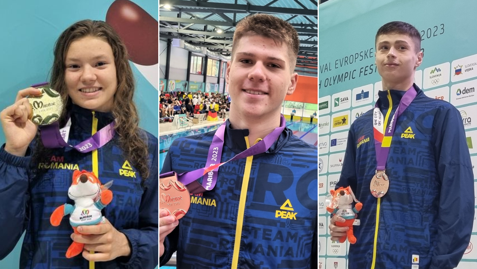 O medalie de aur și două de bronz pentru România în ziua a doua de concurs la FOTE Maribor 2023