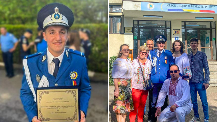 El este Andrei, a crescut la orfelinat și a absolvit Academia de Poliţie