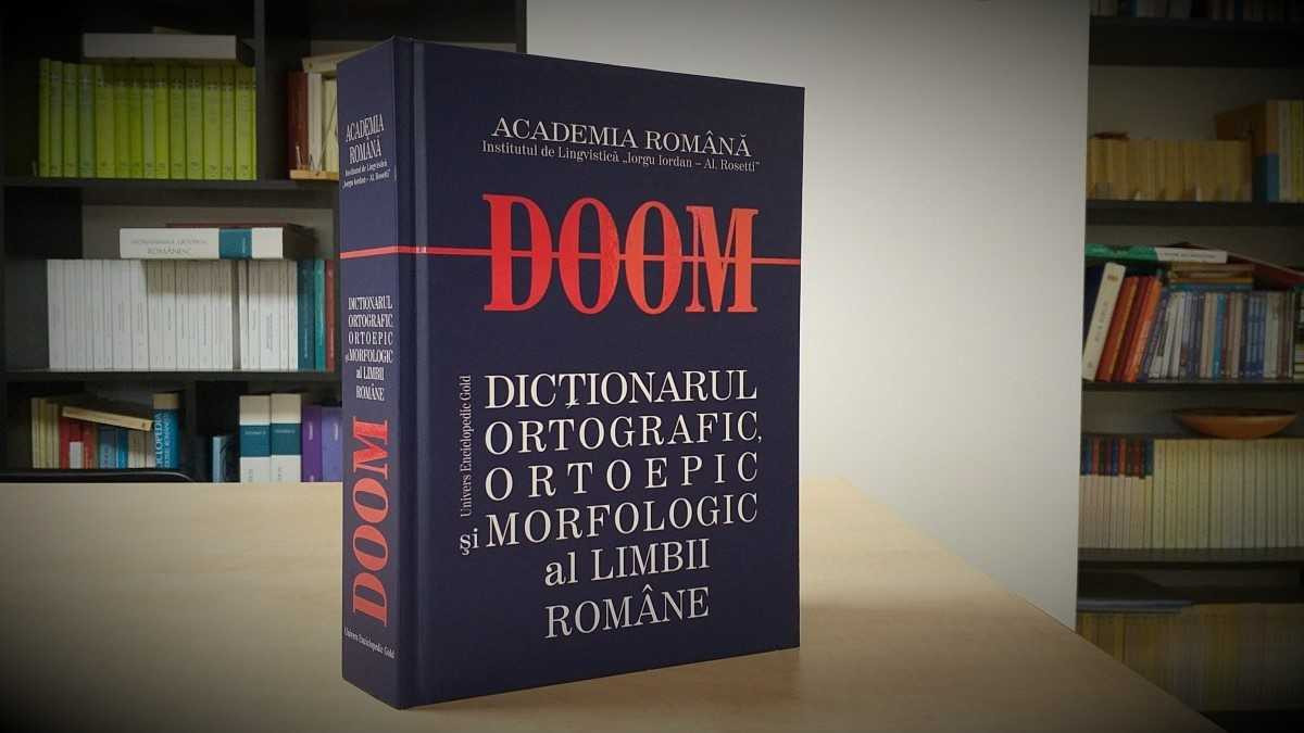 Dicţionarul ortografic, ortoepic şi morfologic al limbii române (DOOM3) poate fi consultat online