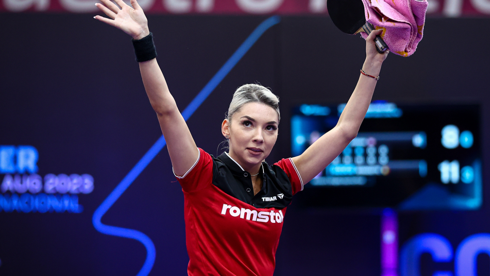 Bernadette Szocs a câștigat două medalii de argint la concursul WTT Contender Lima 2023