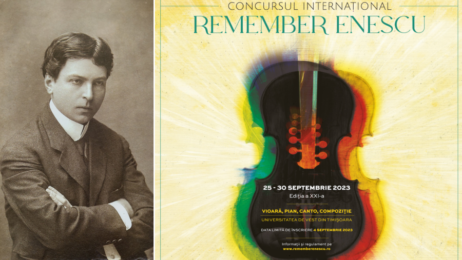 Concursul Internațional "Remember Enescu" pentru Vioară, Canto și Compoziție, la a XXI-a Ediție