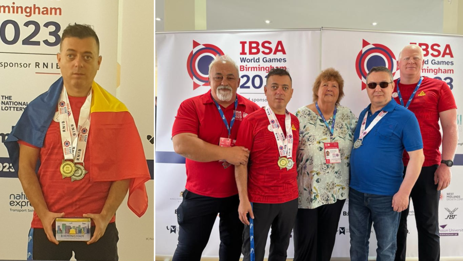 Aur și argint pentru România la Șah, în cadrul Jocurilor Mondiale IBSA