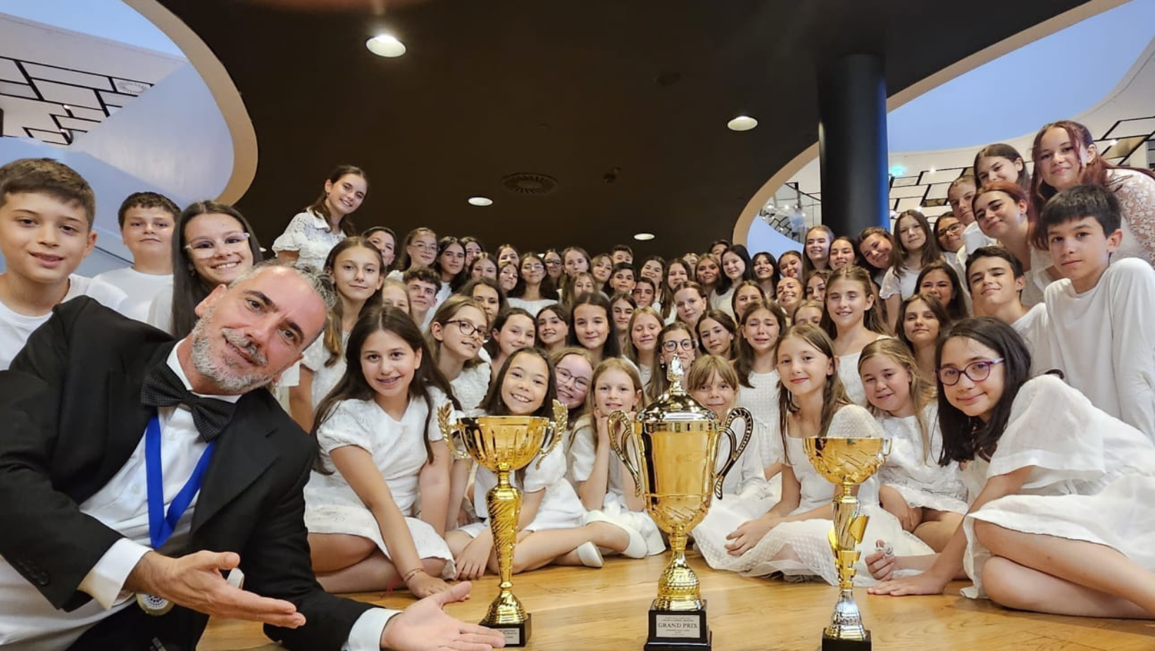 Cel mai Bun Cor de Copii din Europa este din România! Corul Unison a câștigat Marele Premiu la Competiția Corală Internațională Chorus Inside din Croația