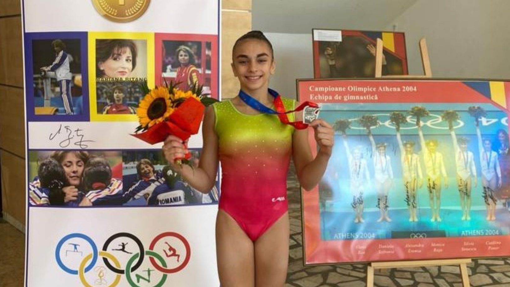 Gimnasta Marcela Cercea și-a mai adăugat o medalie în palmares