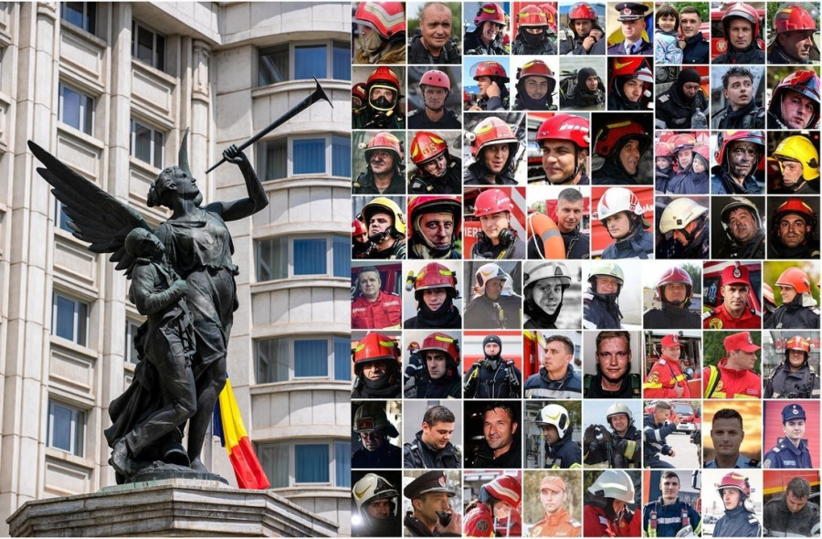 România își sărbătorește salvatorii. Astăzi este Ziua Pompierilor