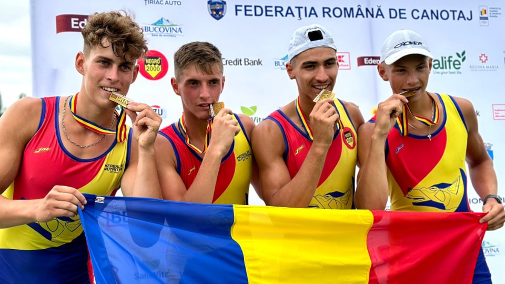 Canotorii români au câștigat 7 medalii în prima zi a Campionatelor Balcanice de juniori